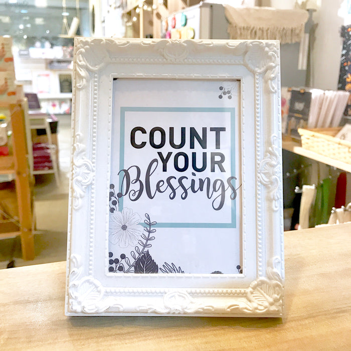 Count Your Blessings Table Frame