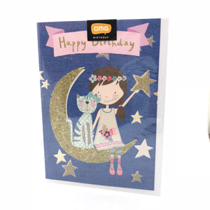 Gift - Handcrafted Card L OMG