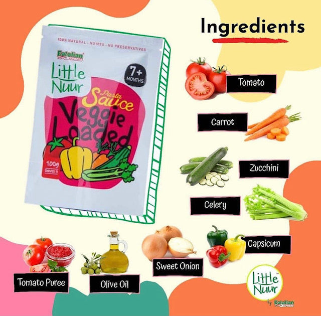 Little Nuur Sauces For Babies 7+