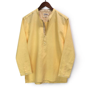 Toobaa Cabana Mana Natural Fabric Kurta - Golden Sunset