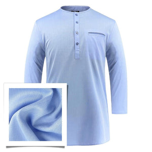 Toobaa Classic Kurta - Pinstripe Blue