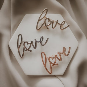 LadyN Love Brooch (3 Colours) (DC)