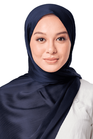 UMMA Maya Crinkle Satin Basic Scarf