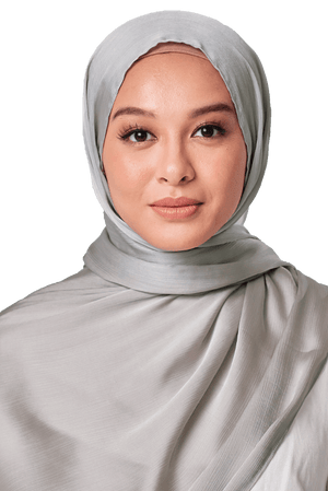UMMA Maya Crinkle Satin Basic Scarf