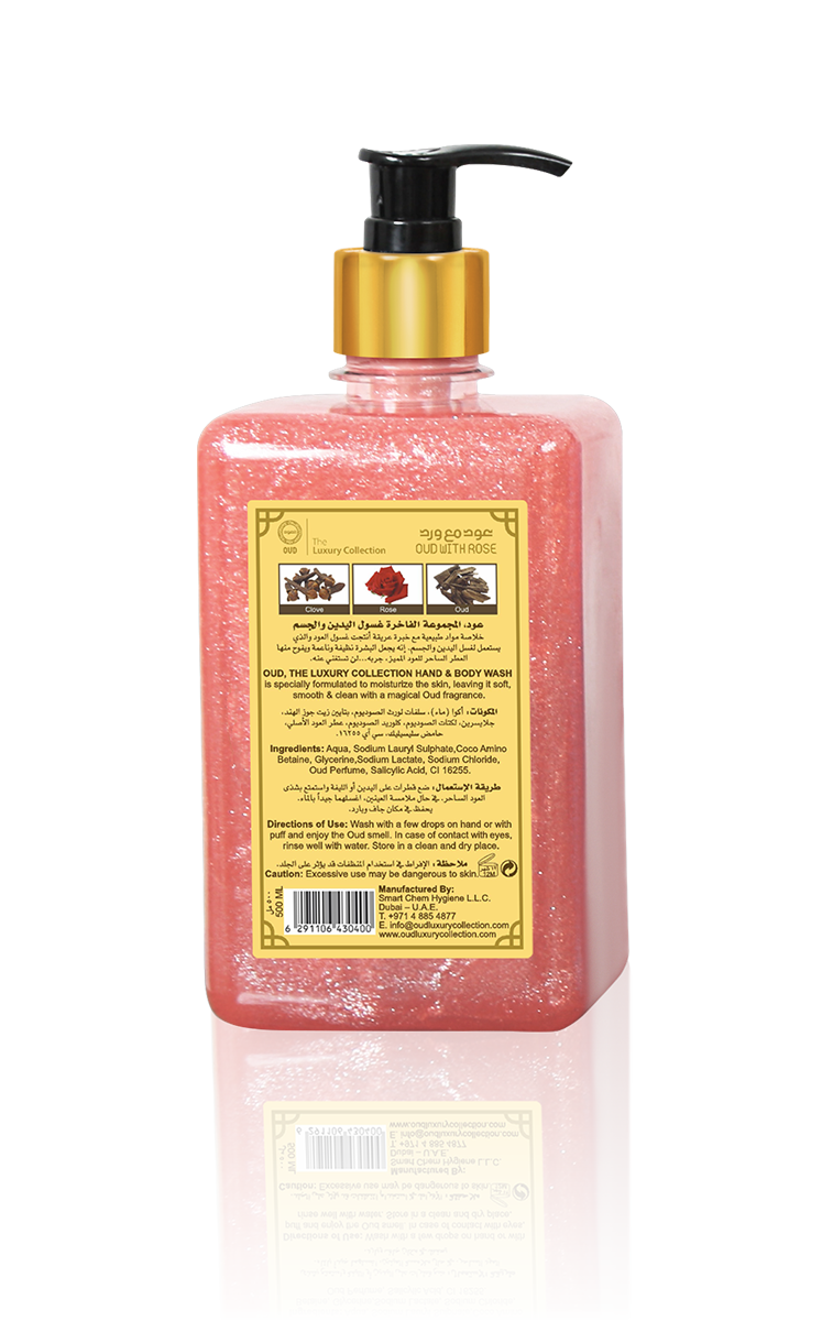 OUD HAND & BODY WASH - 500ML (6 Scents)
