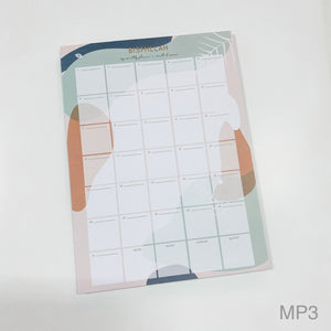 A4 Notepad (Assorted) - Monthly Planner (DC)
