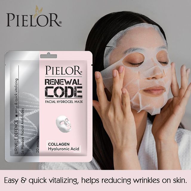Pielor Renewal Code Facial Sheet Mask 25ml Wrinkle Defence