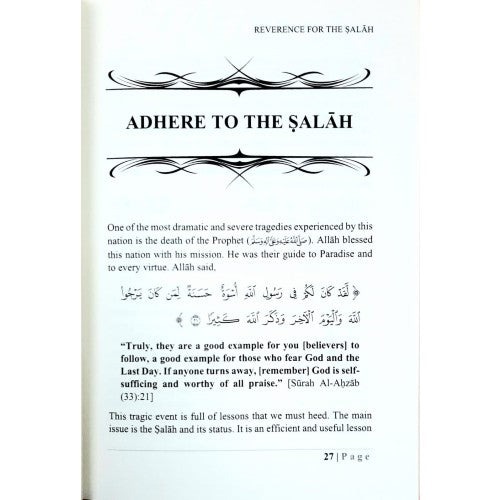 Reverence for The Salah (Maktabatulirshad Publication)