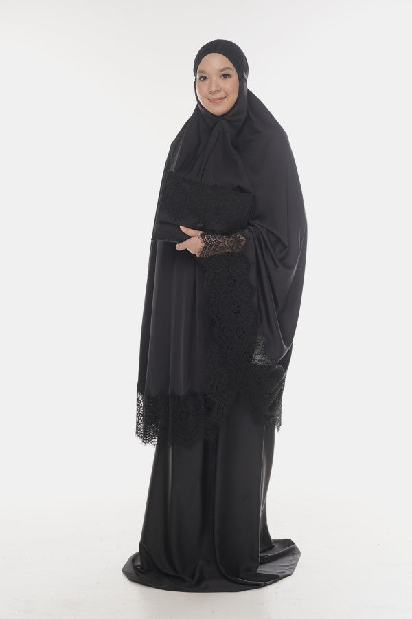 Noureen Safaa Satin Prayer Wear (DC)