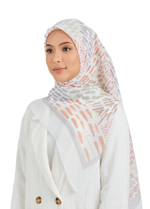 UMMA Mesoa Cotton Voile Printed Square (DC)
