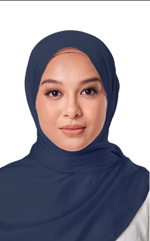 UMMA Maya Crinkle Satin Basic Scarf