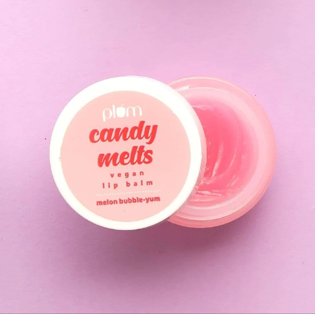 PLUM Candy Melts Vegan Lip Balm - 12gm