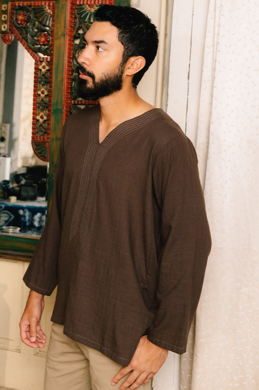 UMMA Kurta Masala in Charcoal (DC)