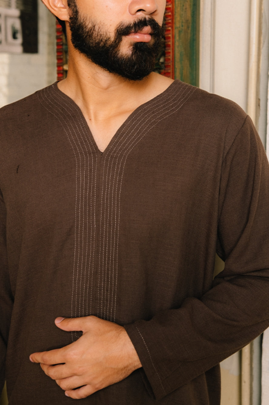 UMMA Kurta Masala in Charcoal (DC)