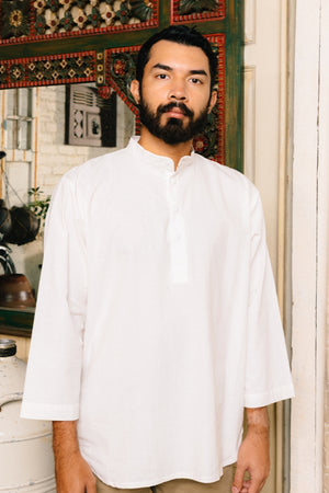 UMMA Kurta Wajik in White