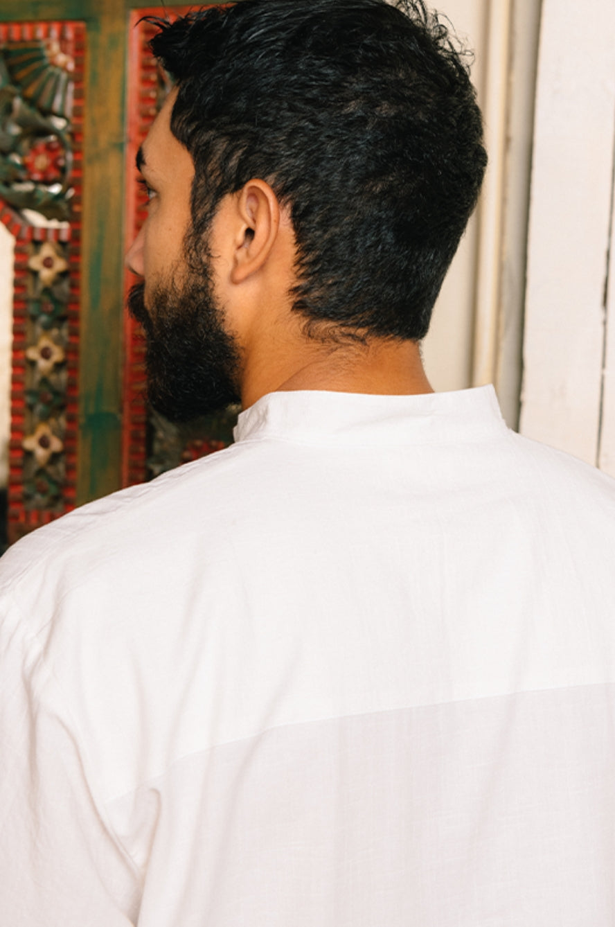 UMMA Kurta Wajik in White