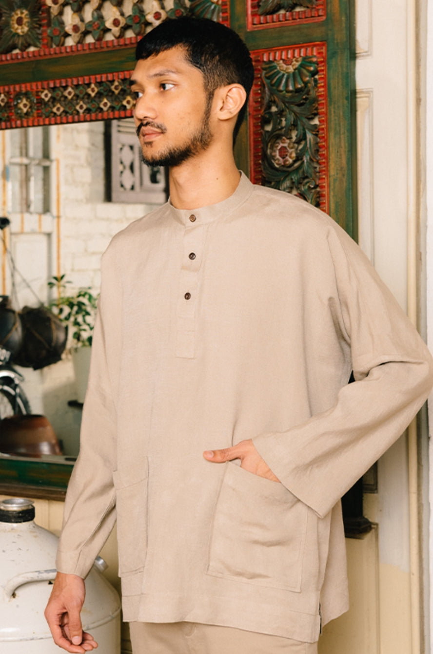 UMMA Kurta Yee Sang in Beige