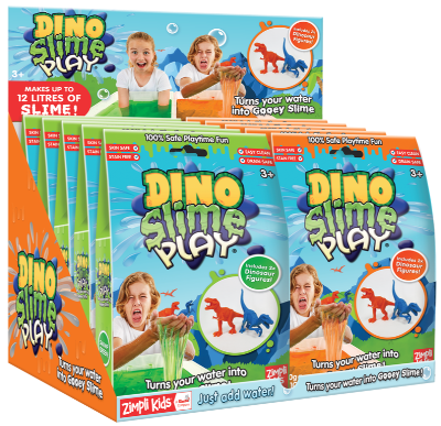 ZK- Slime Play Dino 60g (2 Figurines)