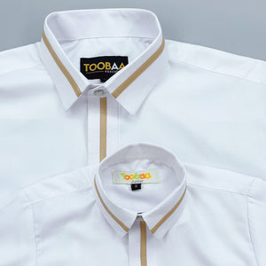 Toobaa White Gold - Men's Jubah