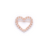 LadyN Audrey Pearl Brooch - Heart