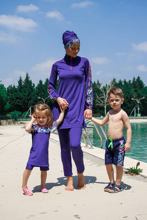 Marina Boy's Modest Swim Shorts B2202