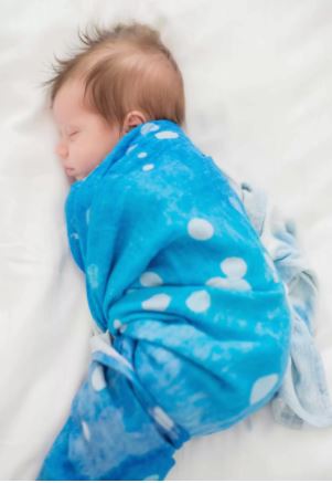 Hannabe Muslin Swaddles -  Candy Clouds (DC)