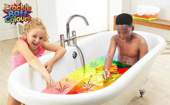 Crackle Baff 3 PK 30g - (Red Blue Yellow)