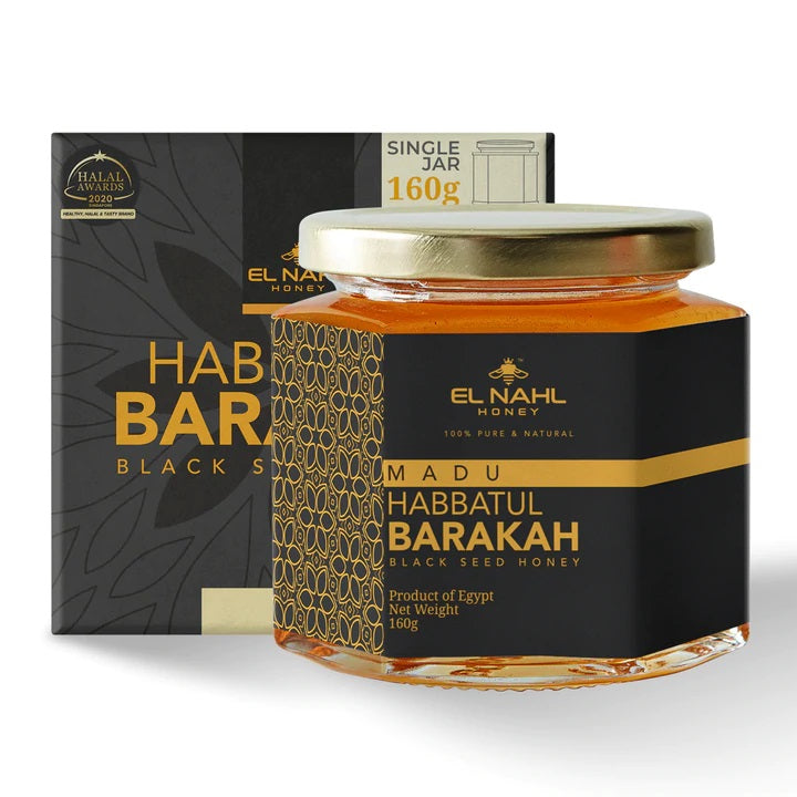 Habbatul Barakah Black Seed Honey - 160g (DC)