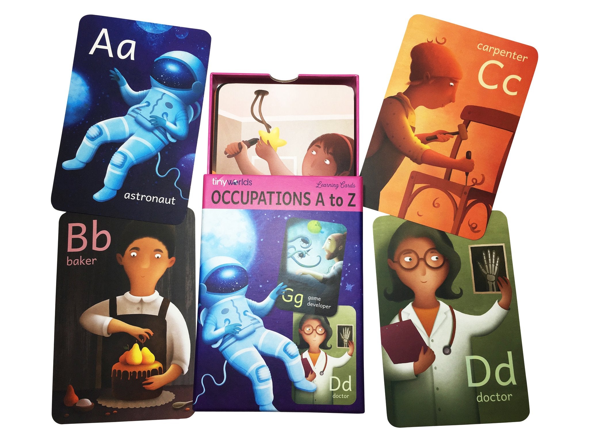 Occupations A to Z Flashcard (DC)