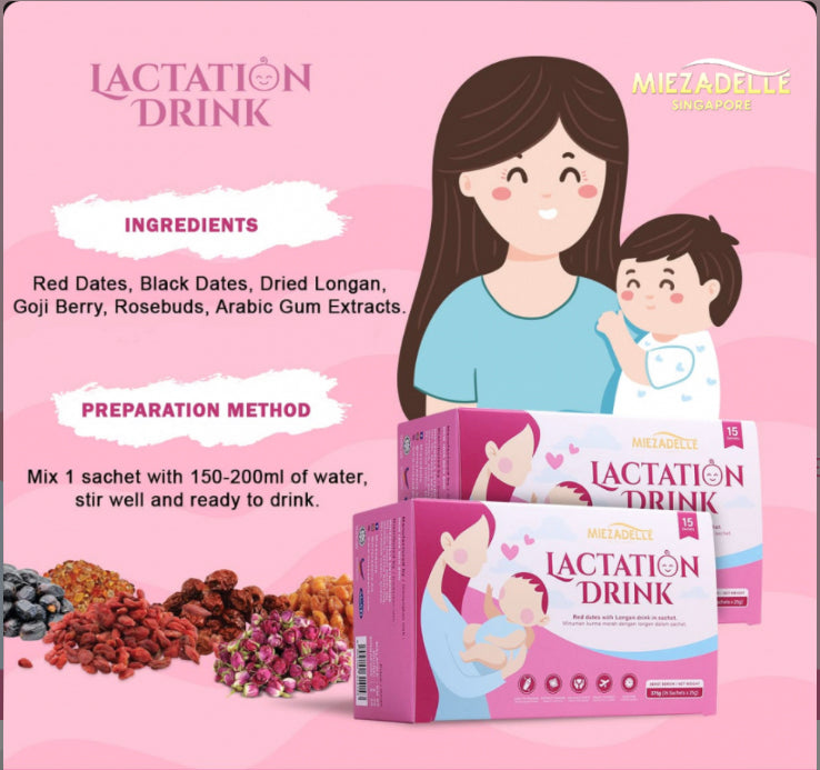 Miezadelle Lactation Drink - 15 Sachets