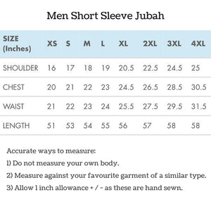 Toobaa Andis Green – Men’s Short Sleeve Jubah