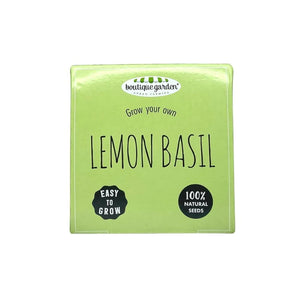 Ceramic Pot - Lemon Basil