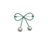 LadyN Rope Bow & Pearl Brooch