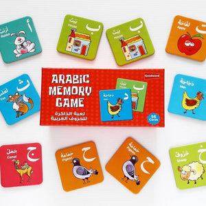 Arabic Memory Game 56 Cards