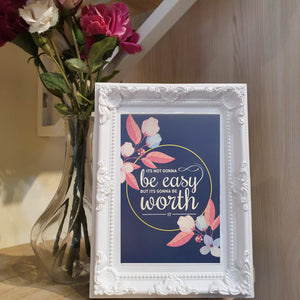 Be Easy and Worth Table Frame
