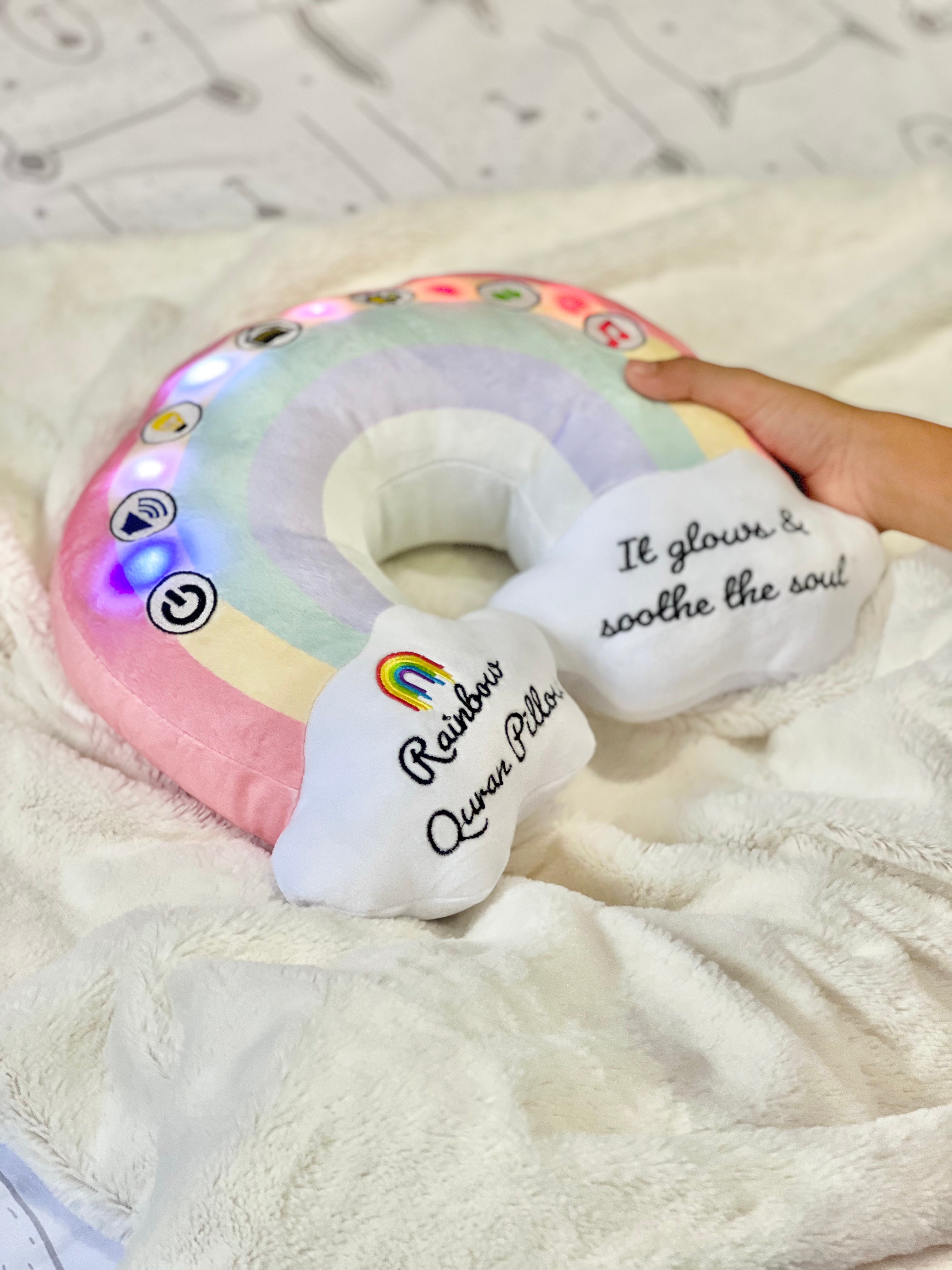 RAINBOW QURAN PILLOW 3.0 (FREE DUST BAG + FREE LEGO COIN BANK)