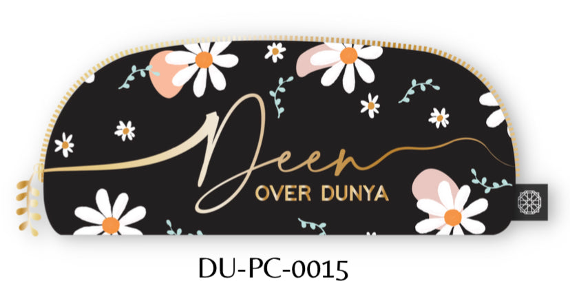 PU Pencil Case DG - Deen Over Dunya