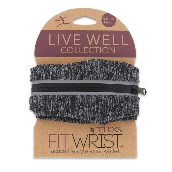 Fit Wrist Wallet: Live Well (3 Colours)