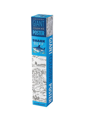 Giant Coloring Poster - Shark