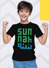 Imanhood Kids T-Shirt - Sunnah L Black