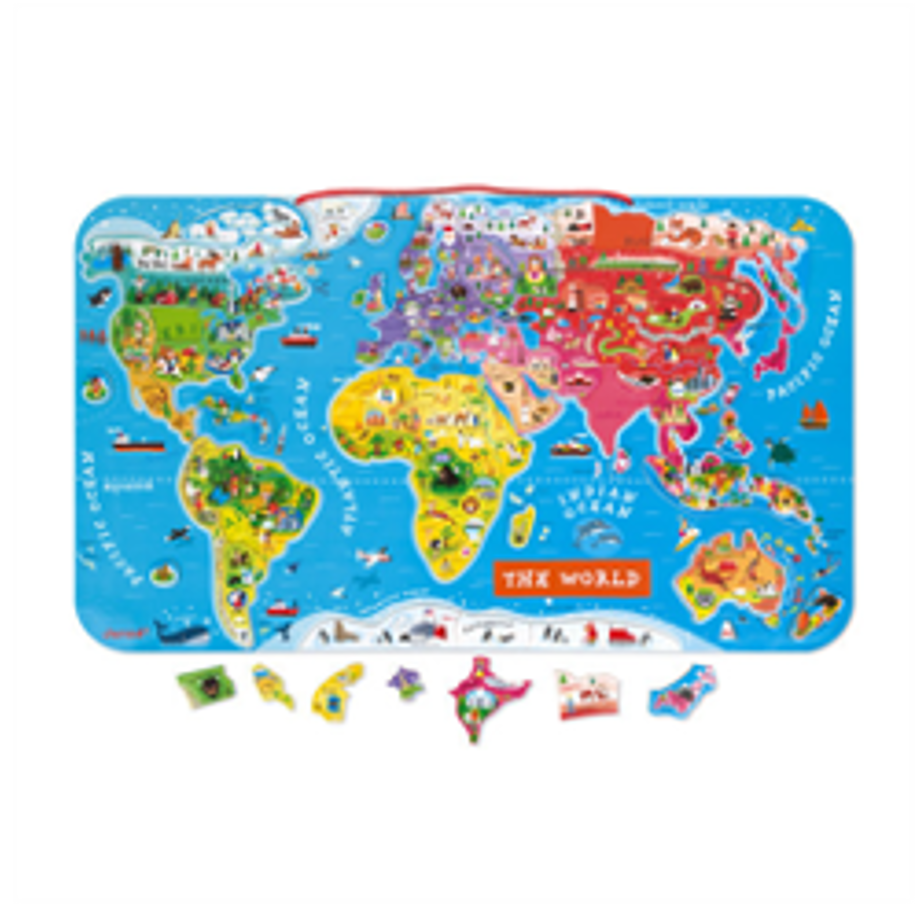Magnetic World Puzzle English Version (DC)