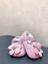 Baby Girl Shoe with Pink Flower - Design 41