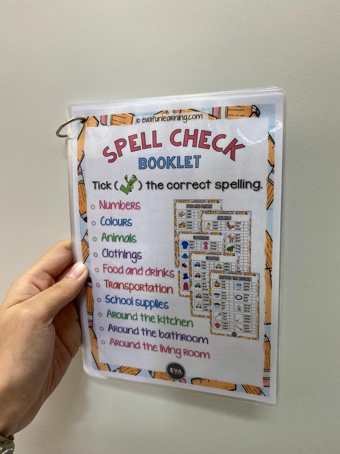 Spell Check Booklet (DC)