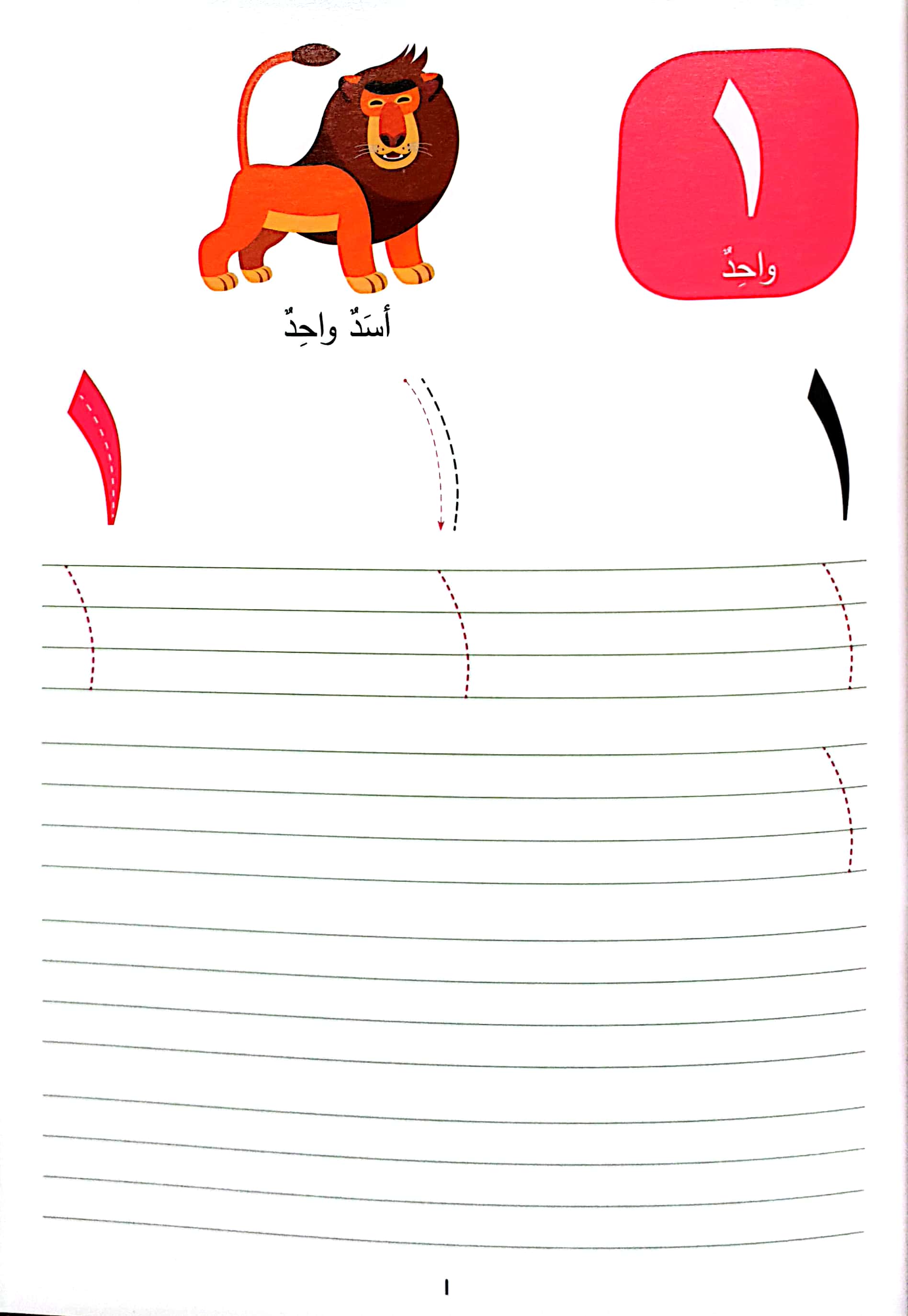 Wipe-Clean Arabic Numbers ( اكتب وامسح الأرْقام العربيَّة)